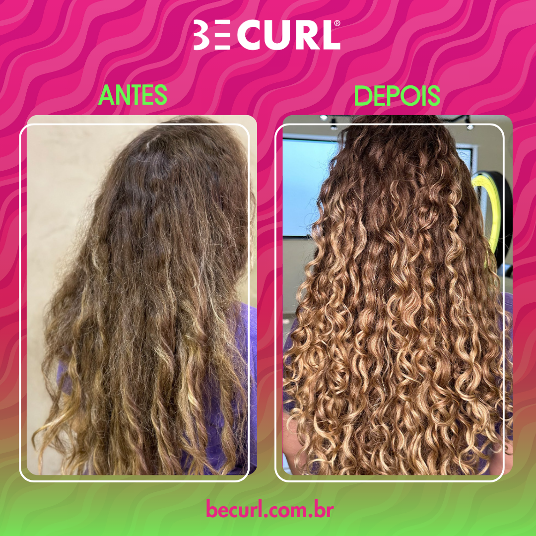 SHAMPOO HIGIENIZADOR LOW POO POUCA ESPUMA VEGANO 350ML ONDAS & CACHOS PINK BE CURL