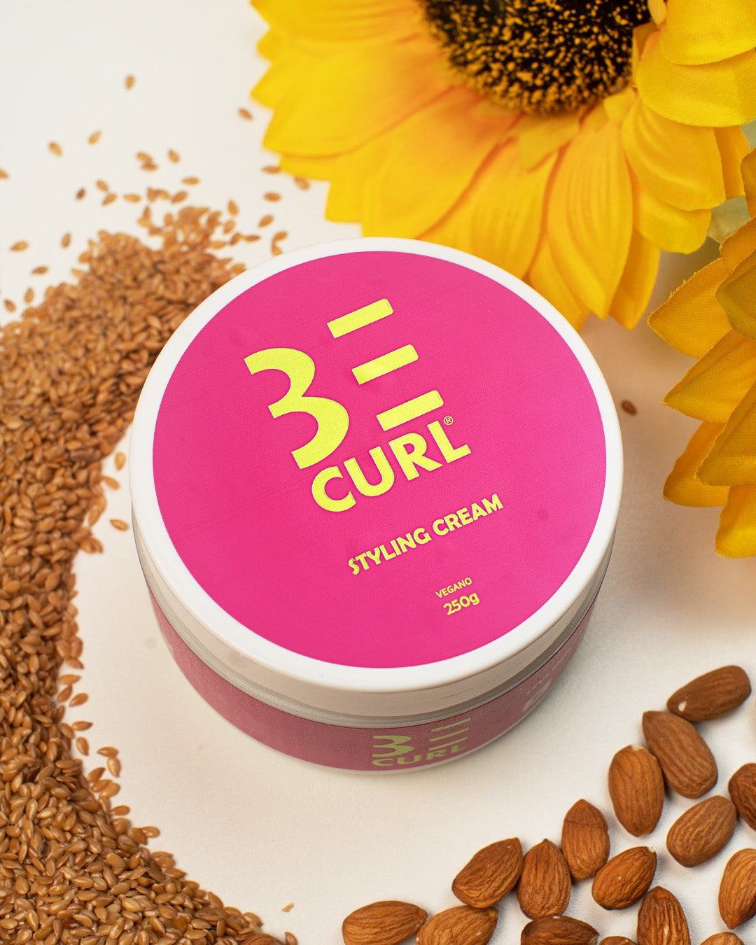 STYLING CREAM CREME DE PENTEAR VEGANO 250G ONDAS & CACHOS PINK BE CURL